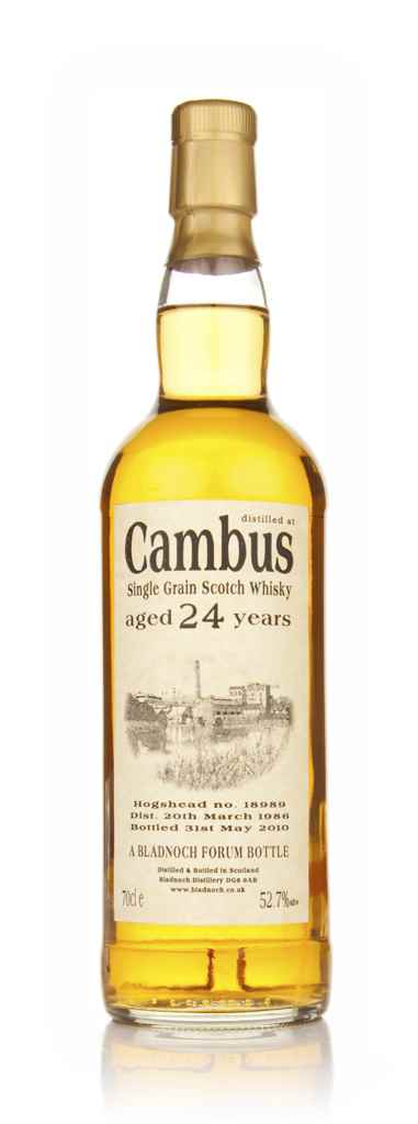 Cambus 24 Year Old 1986 (cask 18989) (Bladnoch) 70cl product image