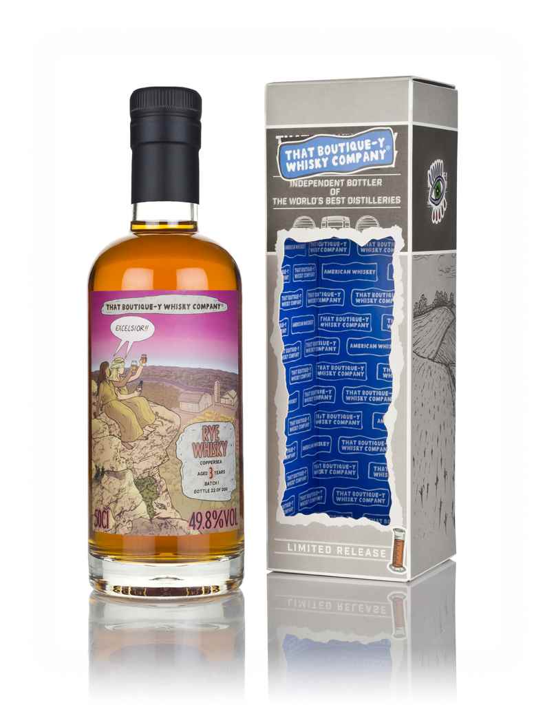 Coppersea 3 Year Old (That Boutique-y Whisky Company) 50cl product image