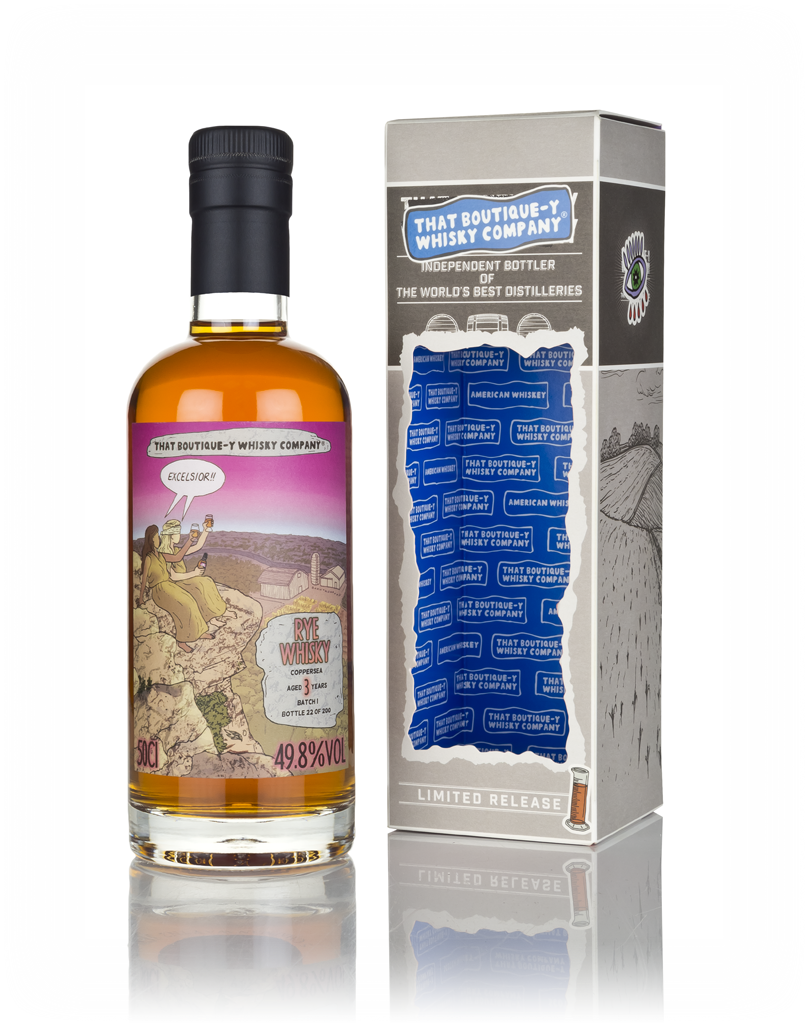 Coppersea 3 Year Old (That Boutique-y Whisky Company) 50cl product image