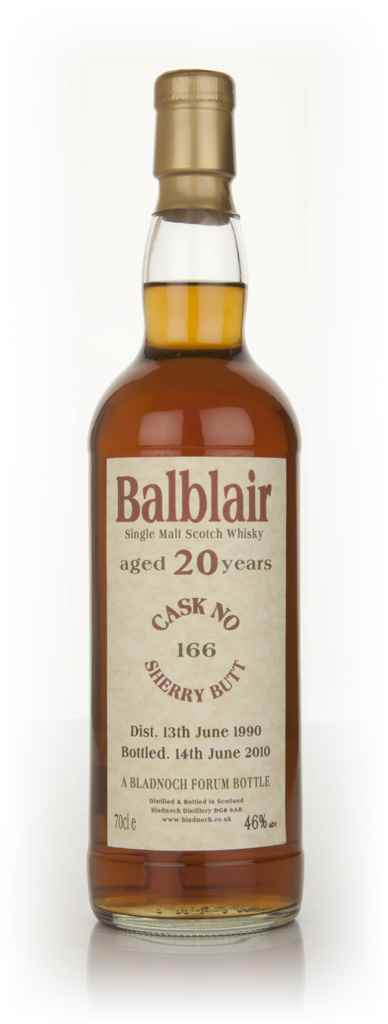 Balblair 20 Year Old 1990 (Bladnoch) 70cl product image
