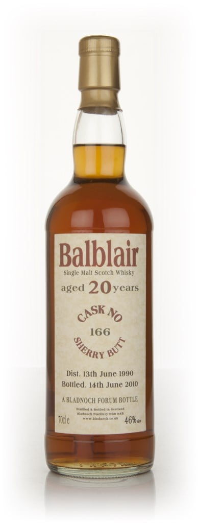 Balblair 20 Year Old 1990 (Bladnoch) 70cl product image