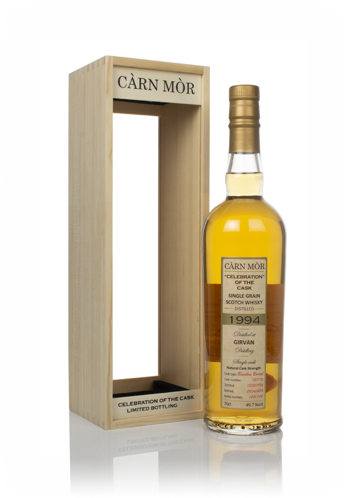 Girvan 24 Year Old 1994 (cask 137174) - Celebration of the Cask (Càrn Mòr) 70cl product image