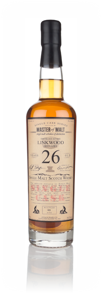 Linkwood 26 Year Old 1989 - Single Cask (Master of Malt) 70cl product image