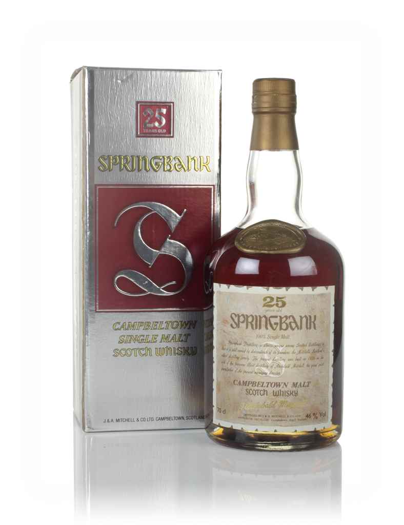 Springbank 25 Year Old - Late 1980s 70cl product image