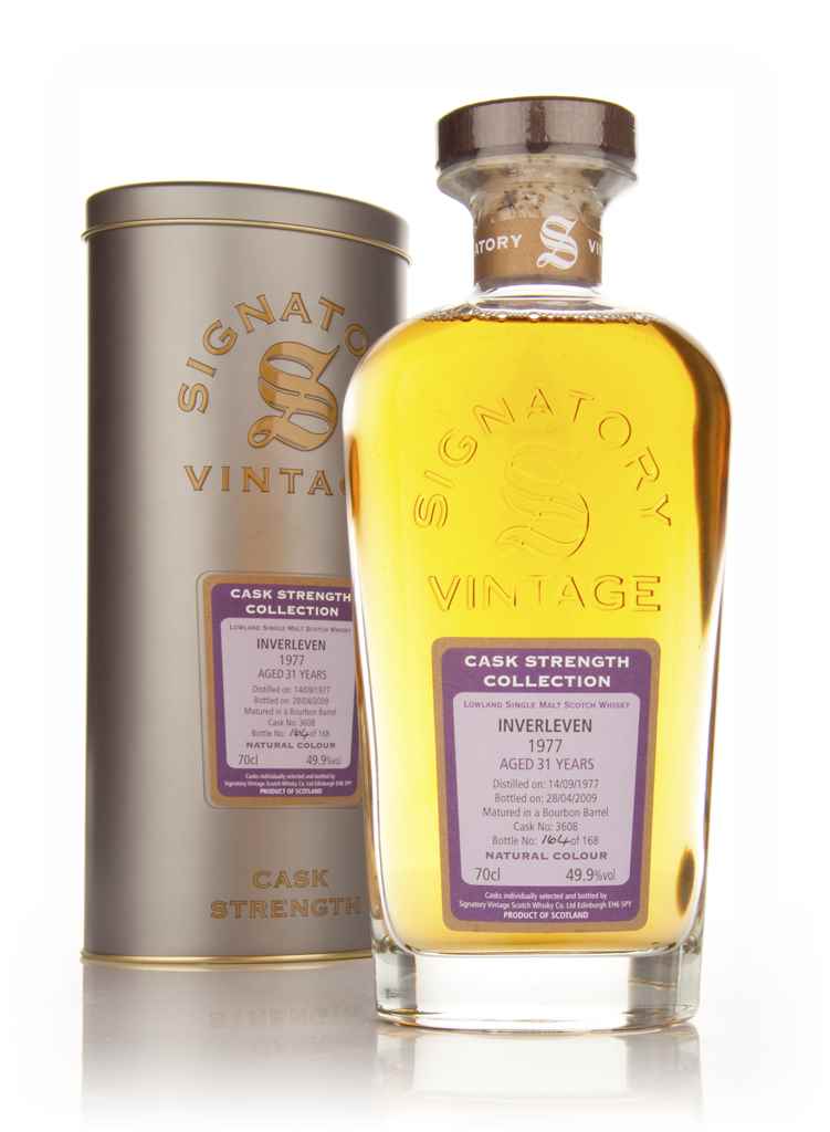 Inverleven 31 Year Old 1977 - Cask Strength Collection (Signatory) 70cl product image