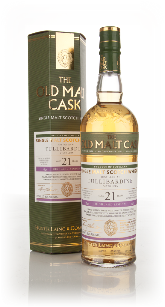 Tullibardine 21 Year Old 1994 (cask 12143) - Old Malt Cask (Hunter Laing) 70cl product image