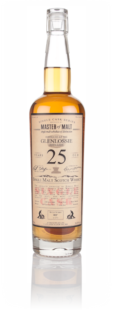 Glenlossie 25 Year Old 1990 - Single Cask (Master of Malt) 70cl product image