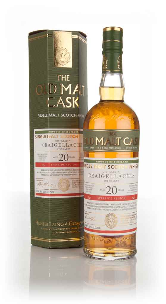 Craigellachie 20 Year Old 1995 (cask 12112) - Old Malt Cask (Hunter Laing) 70cl product image