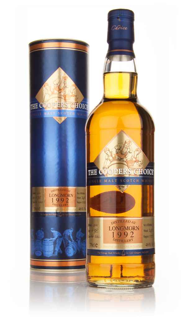 Longmorn 18 Year Old 1992 - The Coopers Choice (The Vintage Malt Whisky Co.) 70cl product image