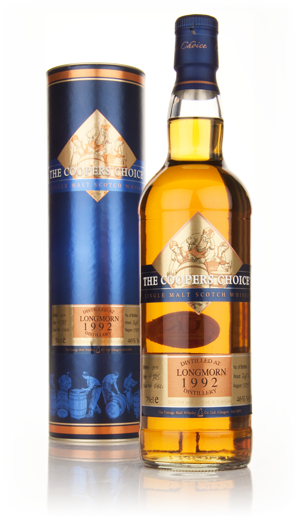 Longmorn 18 Year Old 1992 - The Coopers Choice (The Vintage Malt Whisky Co.) 70cl product image