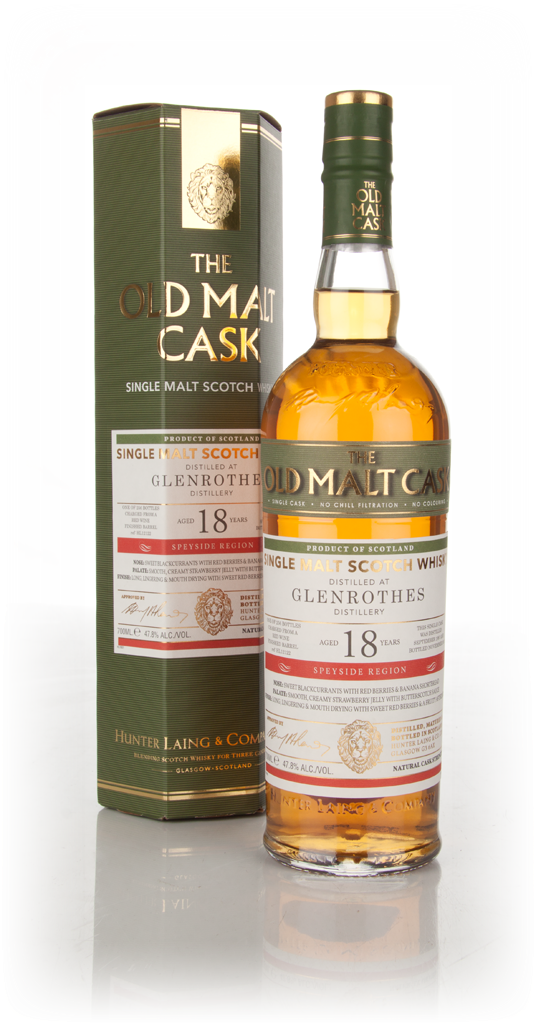 Glenrothes 18 Year Old 1997 (cask 12122) - Old Malt Cask (Hunter Laing) 70cl product image
