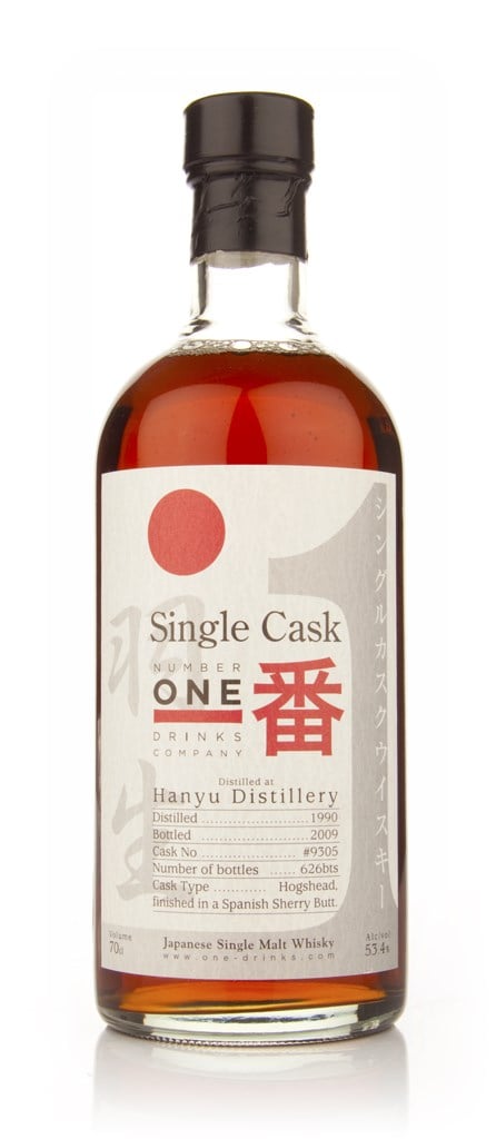 Hanyu 19 Year Old 1990 Cask 9305 70cl product image