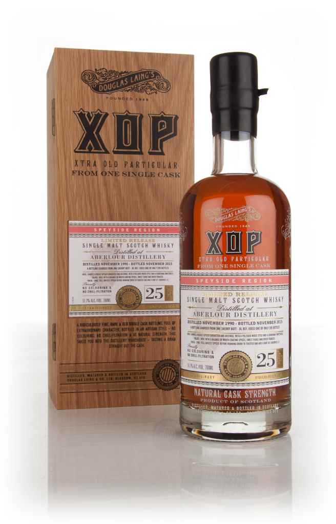 Aberlour 25 Year Old 1990 (cask 10953) - Xtra Old Particular (Douglas Laing) 70cl product image