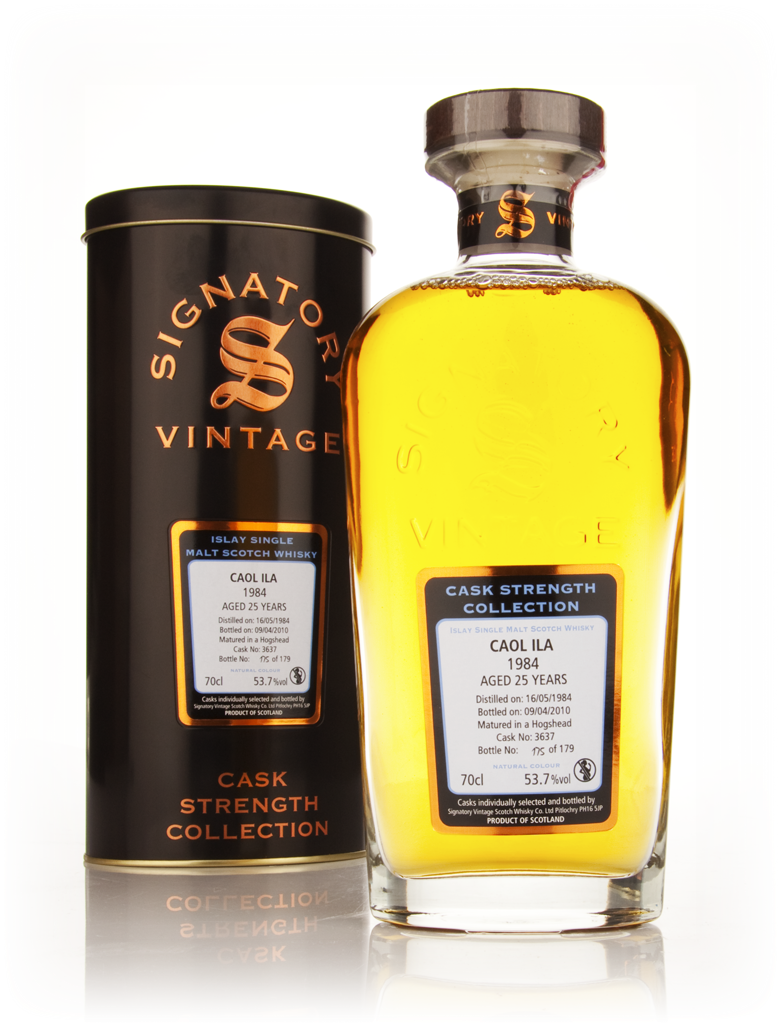 Caol Ila 25 Year Old 1984 Cask 3637 - Cask Strength Collection (Signatory) 70cl product image