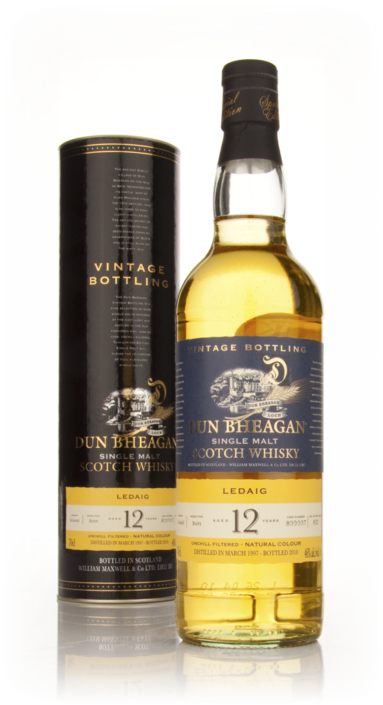 Ledaig 12 Year Old 1997 - Dun Bheagan (Ian MacLeod) 70cl product image