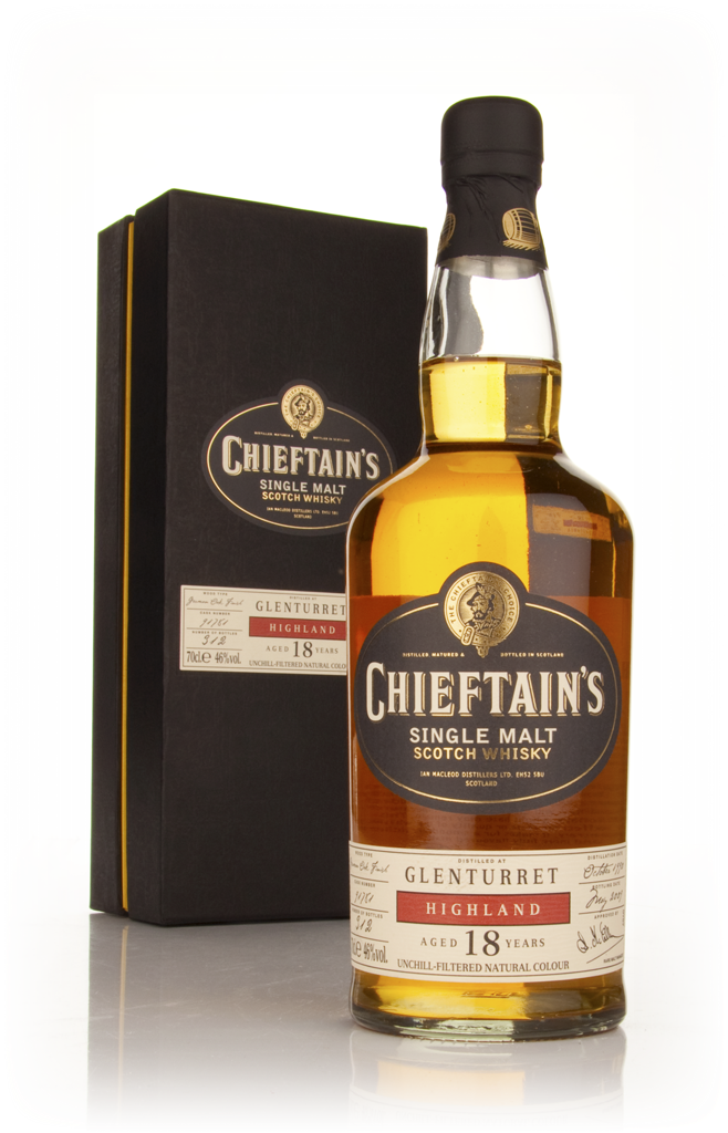 Glenturret 18 Year Old 1990 - Chieftain's Ian MacLeod) 70cl product image