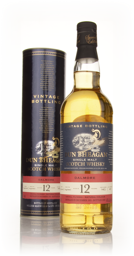 Dalmore 12 Year Old 1995 - Dun Bheagan (Ian MacLeod) 70cl product image