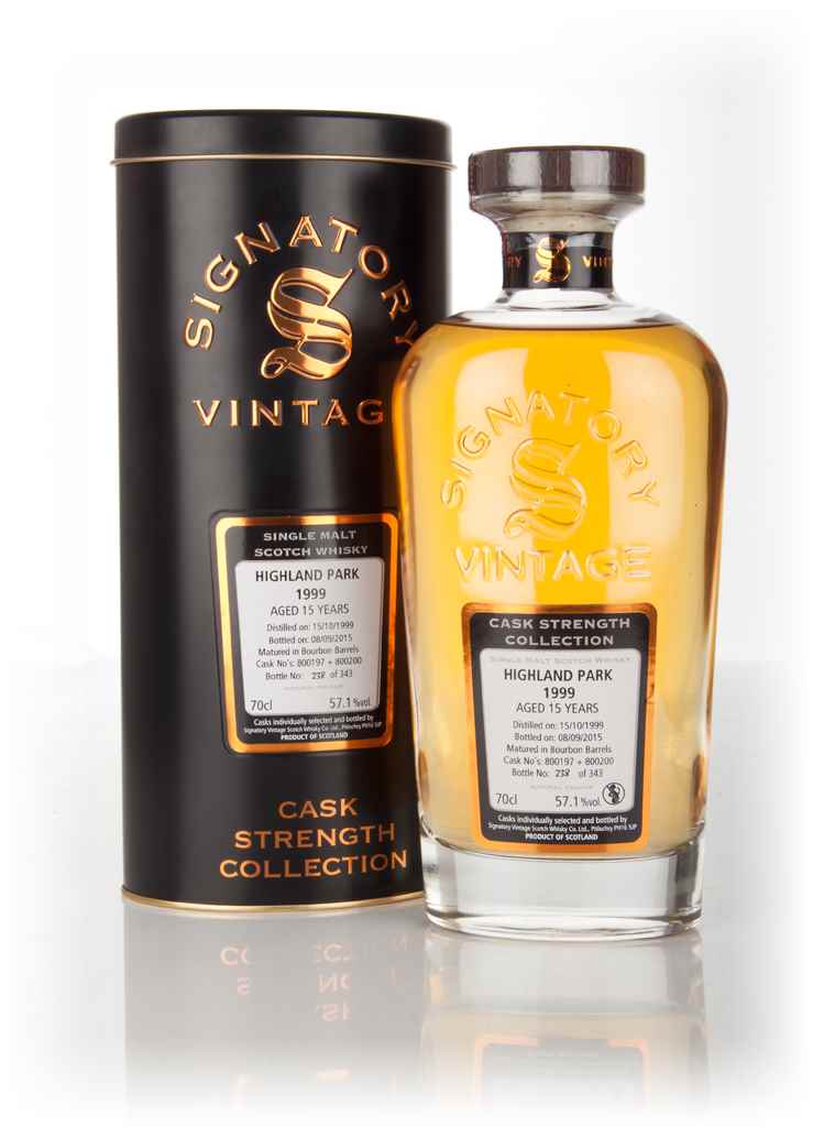 Highland Park 15 Year Old 1999 (casks 800197 & 800200) - Cask Strength Collection (Signatory) 70cl product image