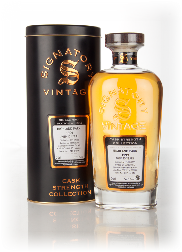 Highland Park 15 Year Old 1999 (casks 800197 & 800200) - Cask Strength Collection (Signatory) 70cl product image