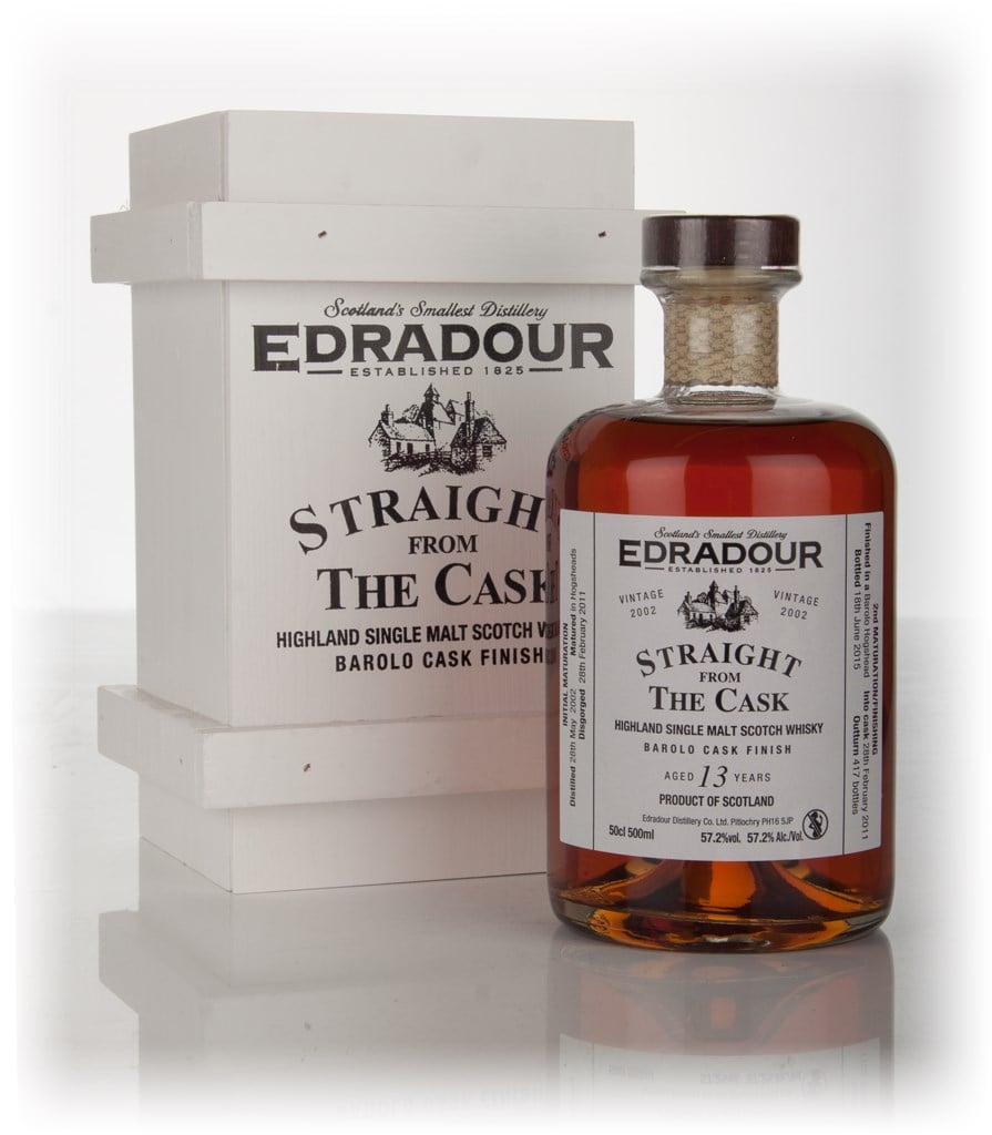 Edradour 13 Year Old 2002 Barolo Cask Finish - Straight from the Cask (57.2%) 50cl product image