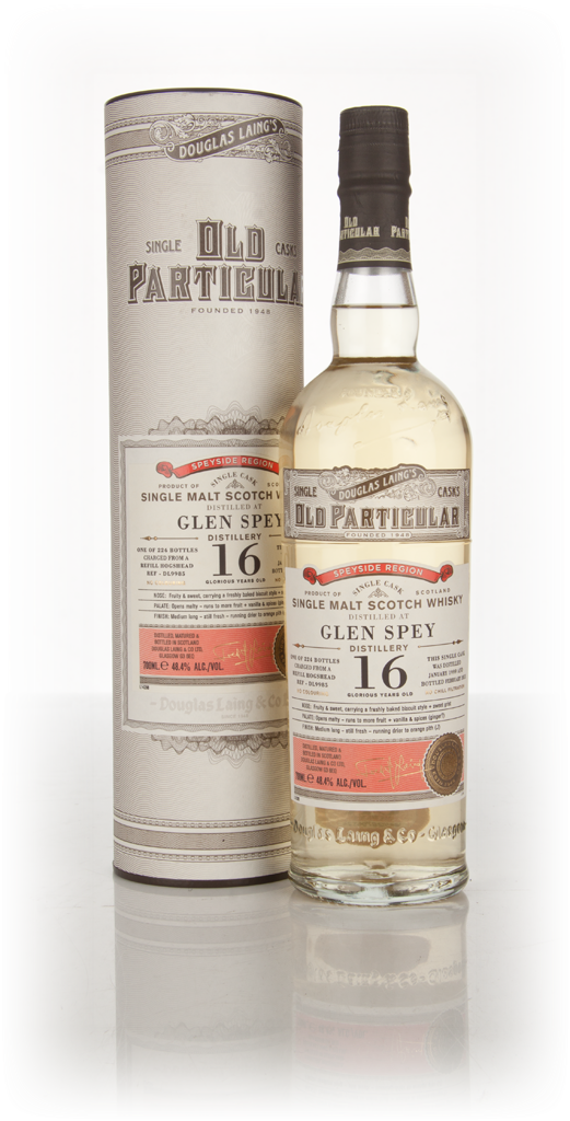 Glen Spey 16 Year Old 1999 (cask 9985) - Old Particular (Douglas Laing) 70cl product image