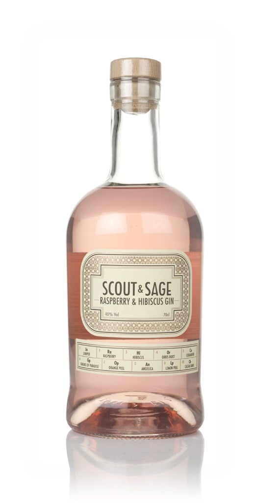 Scout & Sage Raspberry & Hibiscus Gin 70cl product image