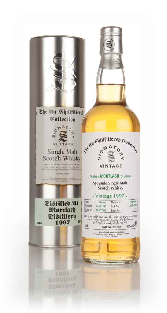 Mortlach 18 Year Old 1997 (casks 7179 + 7180) - Un-Chillfiltered Collection (Signatory) 70cl product image