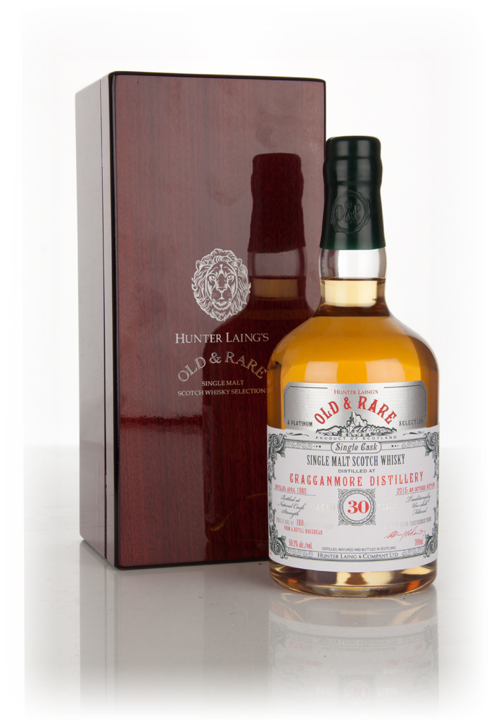 Cragganmore 30 Year Old 1985 (bottled 2015) - Old & Rare Platinum (Hunter Laing) 70cl product image