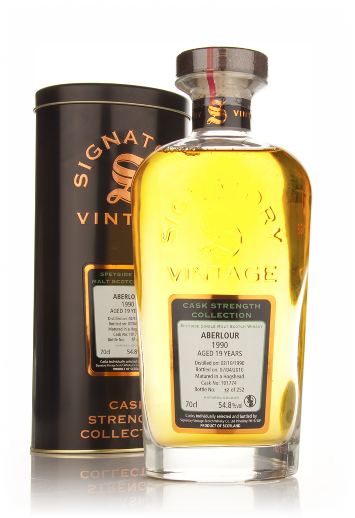 Aberlour 19 Year Old 1990 Cask 101774 - Cask Strength Collection (Signatory) 70cl product image