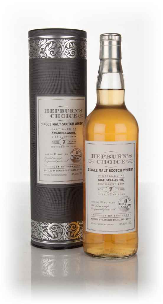 Craigellachie 7 Year Old 2008 (bottled 2015) - Hepburn's Choice (Langside) 70cl product image
