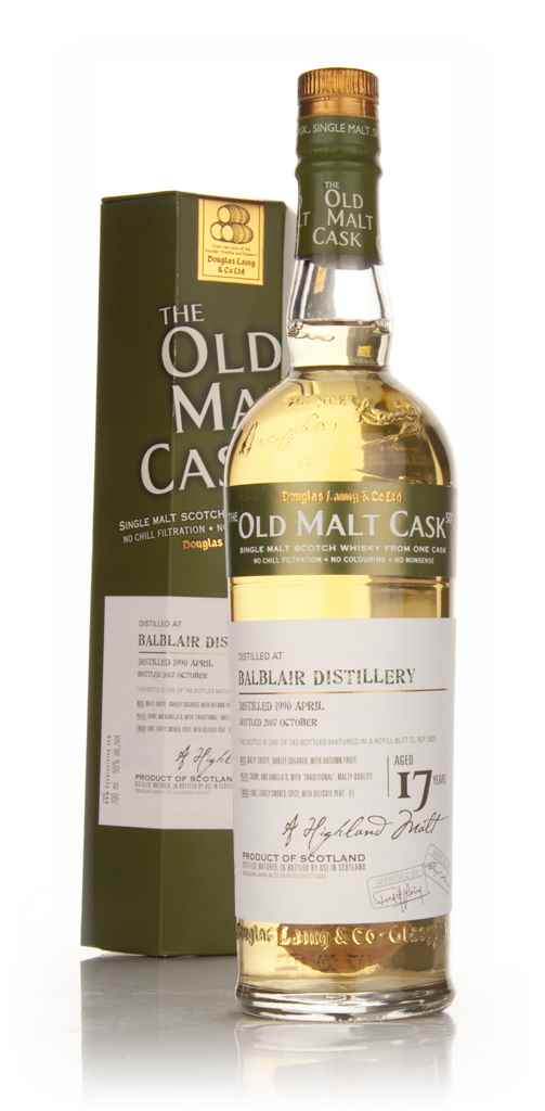 Balblair 17 Year Old 1990 - Old Malt Cask (Douglas Laing) 70cl product image