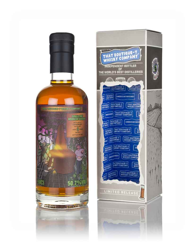 Copperworks 3 Year Old (That Boutique-y Whisky Company) 50cl product image