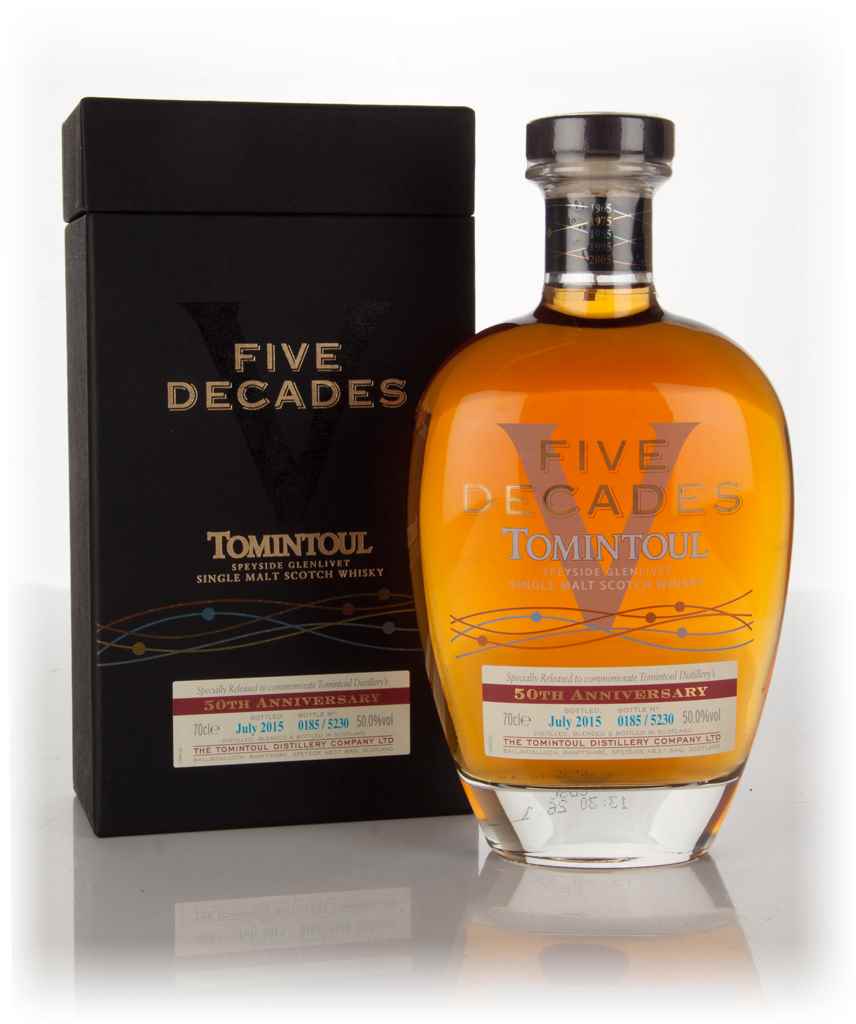 Tomintoul Five Decades 50th Anniversary 70cl product image
