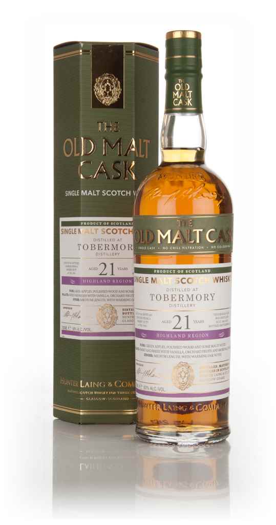 Tobermory 21 Year Old 1994 (cask 11891) - The Old Malt Cask (Hunter Laing) 70cl product image