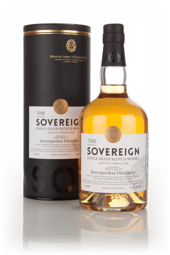 Invergordon 27 Year Old 1988 (cask 11853) - The Sovereign (Hunter Laing) 70cl product image
