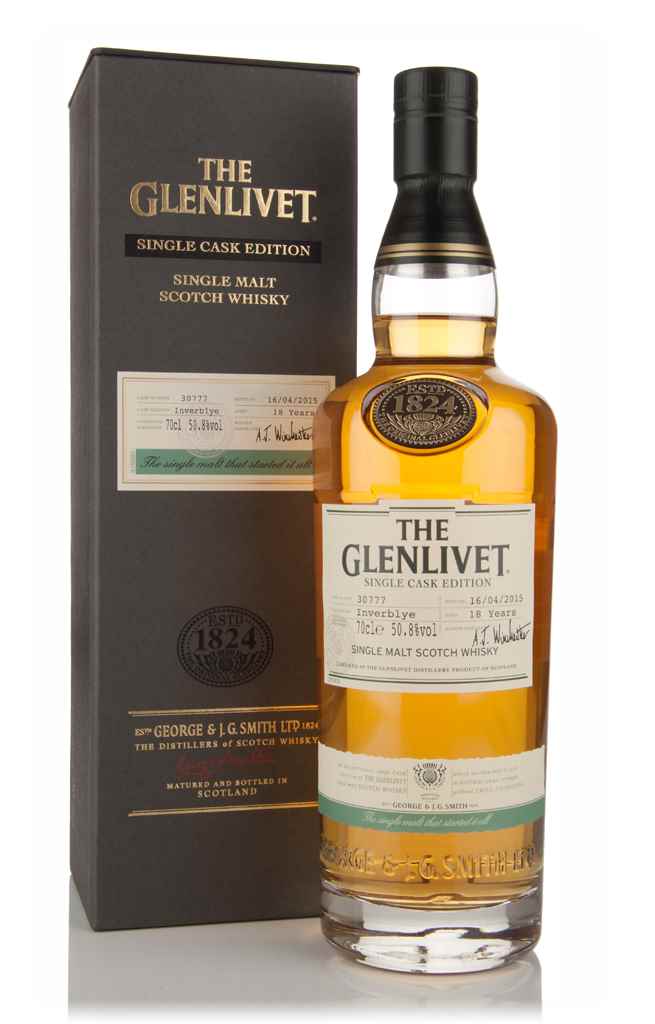 The Glenlivet 18 Year Old Inverblye - Single Cask Edition 70cl product image