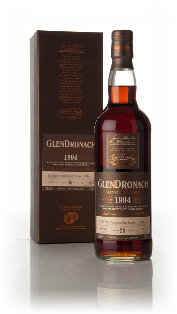 GlenDronach 20 Year Old 1994 (cask 3398) - Batch 12 70cl product image