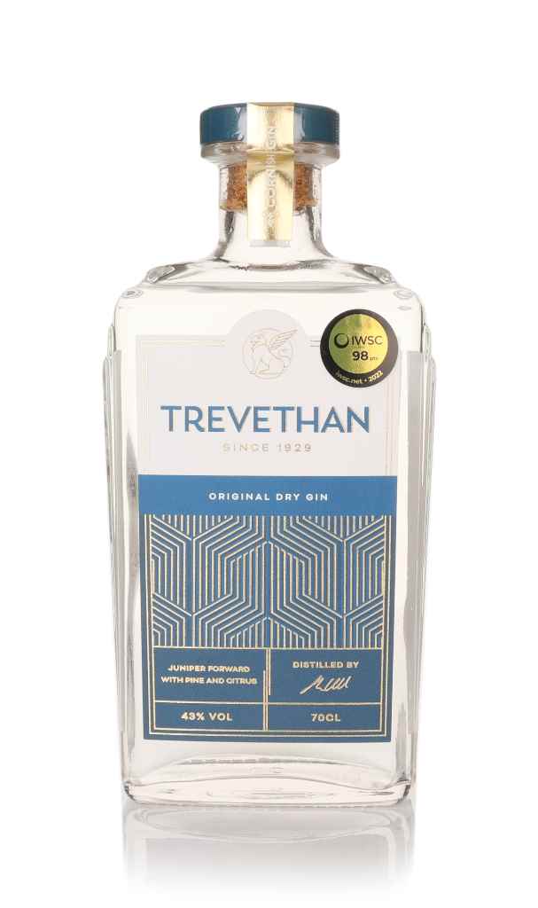 Trevethan Cornish Dry Gin 70cl product image