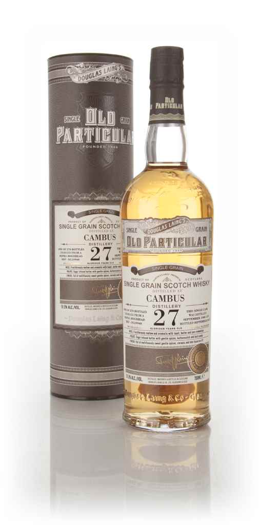 Cambus 27 Year Old 1988 (cask 10940) - Old Particular (Douglas Laing) 70cl product image
