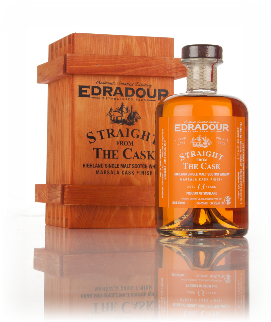 Edradour 13 Year Old 2002 Marsala Cask Finish - Straight from the Cask (56.2%) 50cl product image