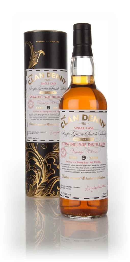 Strathclyde 9 Year Old 2005 (cask 10867) - The Clan Denny (Douglas Laing) 70cl product image