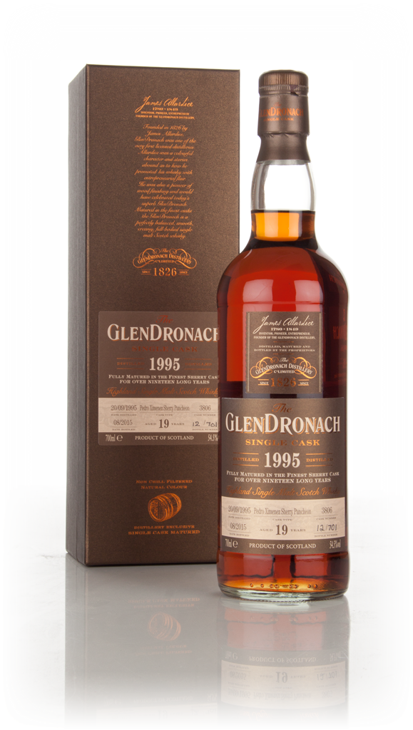 GlenDronach 19 Year Old 1995 (cask 3806) - Batch 12 70cl product image