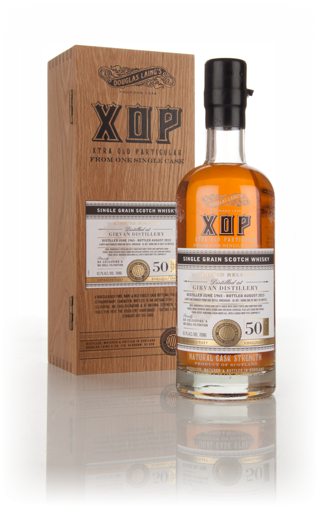 Girvan 50 Year Old 1965 (cask 10896) - Xtra Old Particular (Douglas Laing) 70cl product image