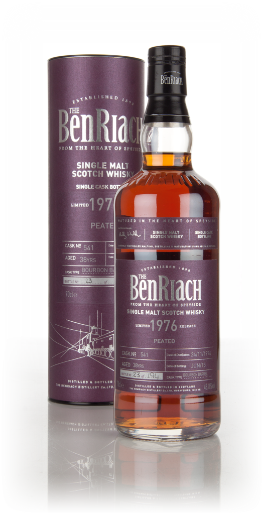 BenRiach 38 Year Old 1976 (cask 541) - Bourbon Cask 70cl product image