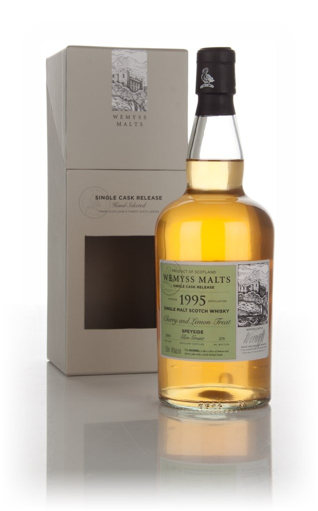 Cherry and Lemon Treat 1995 (bottled 2015) - Wemyss Malts (Glen Grant) 70cl product image