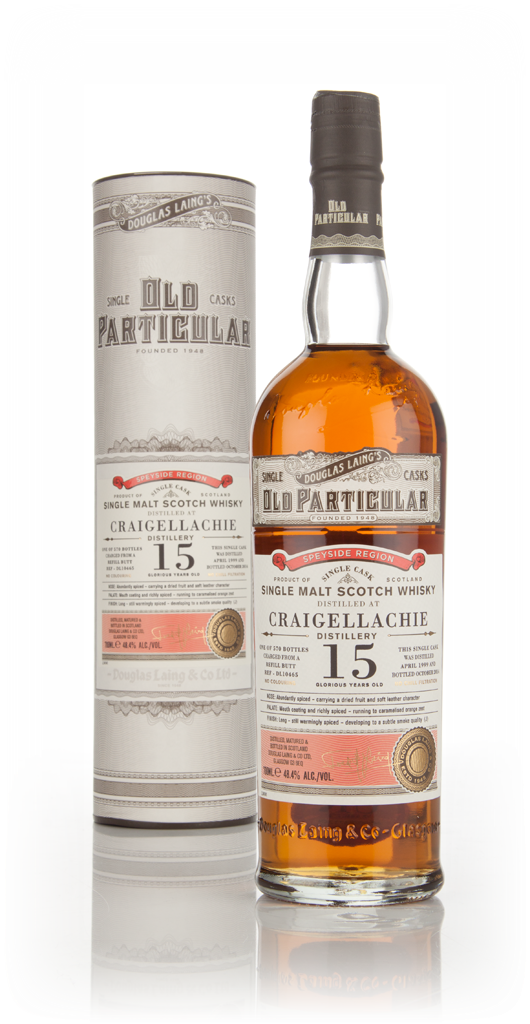 Craigellachie 15 Year Old 1999 (cask 10465) - Old Particular (Douglas Laing) 70cl product image