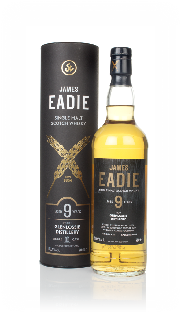 Glenlossie 9 Year Old 2010 (cask 2478) - James Eadie 70cl product image