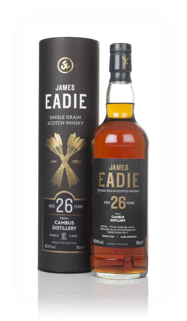 Cambus 26 Year Old 1993 (cask 48094) - James Eadie 70cl product image