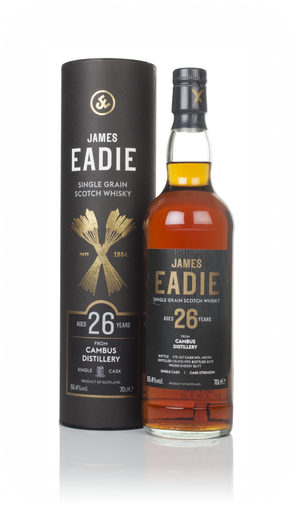 Cambus 26 Year Old 1993 (cask 48094) - James Eadie 70cl product image