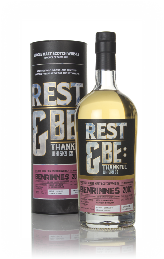 Benrinnes 11 Year Old 2007 (cask 304259) - Rest & Be Thankful 70cl product image